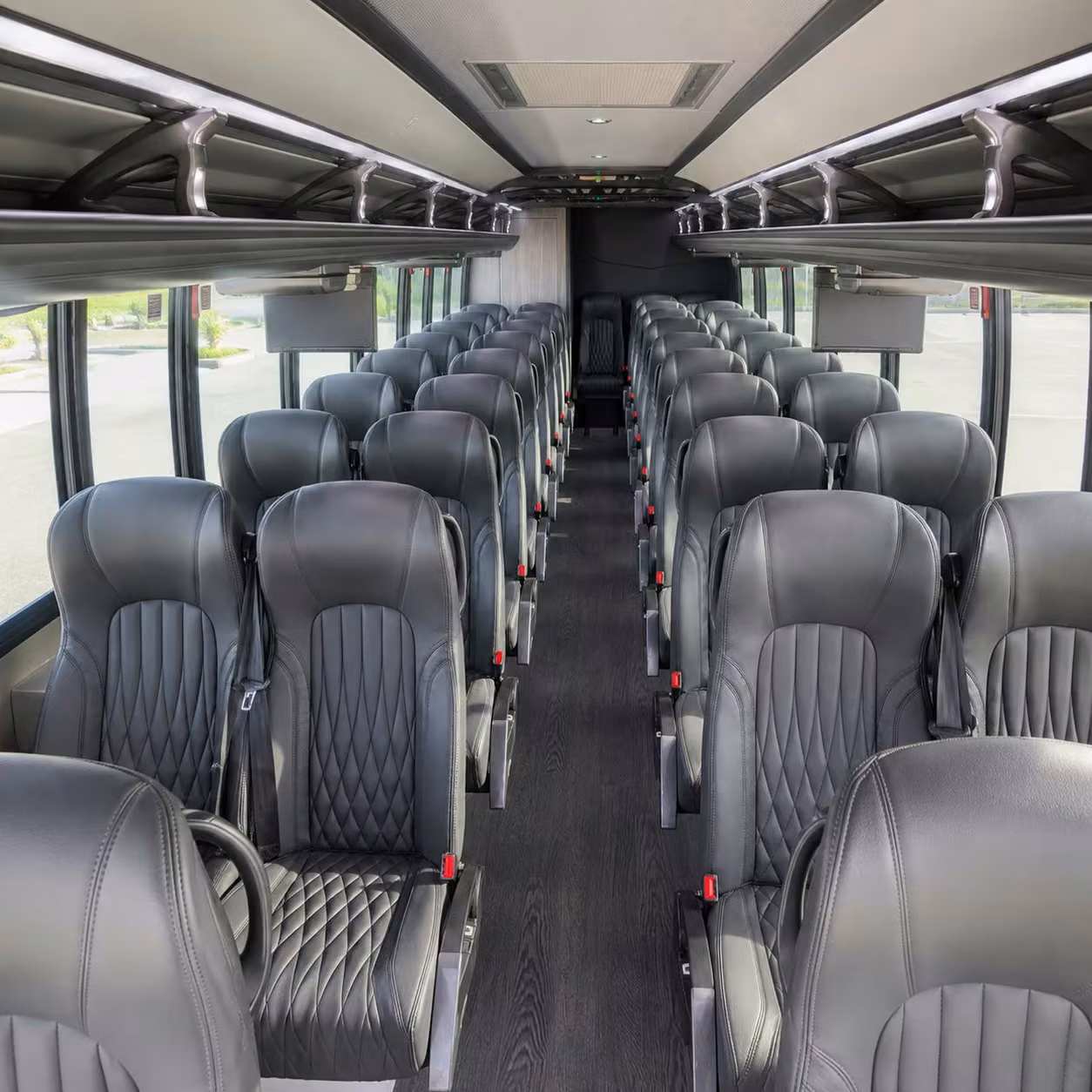 25 passenger minibus inside