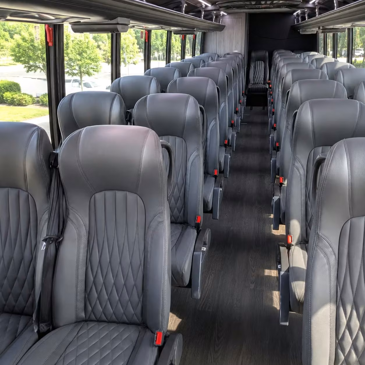 30 passenger minibus inside