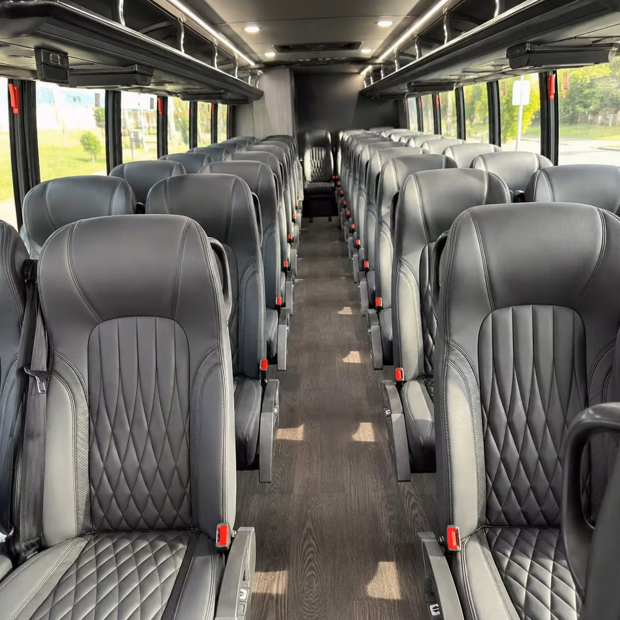 30 passenger minibus interior