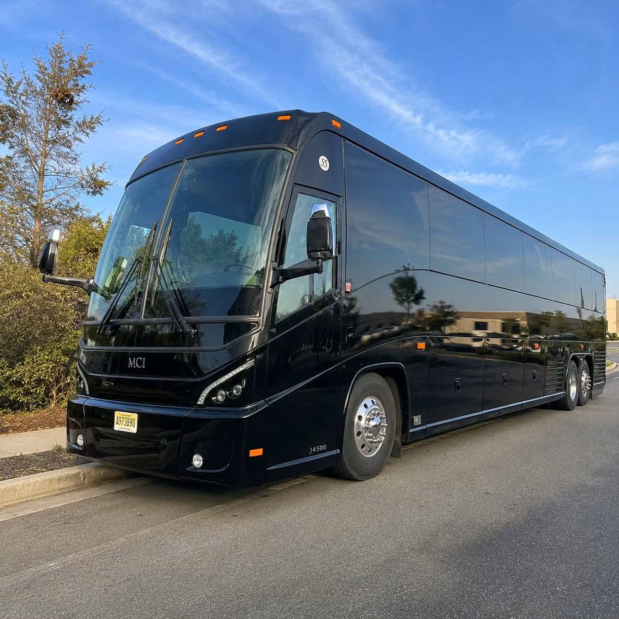 charter bus transportation for garden grove church outreach and community events